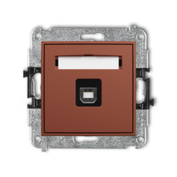KARLIK ICON 63IGUSB-3 Mechanizm gniazda pojedynczego USB A-B 2.0