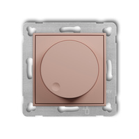 KARLIK ICON 62IRO-3 Mechanizm elektronicznego regulatora oświetlenia przyciskowo-obrotowego do współpracy z zasilaczami sterowanymi napięciem 1–10 V