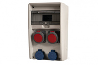 F-ELEKTRO 74185.1 Rozdzielnica  ULISSE 12M 16/5, 32/5, 2x230V    IP65