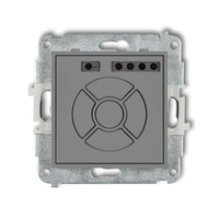 KARLIK MINI 27MSR-6 Elektroniczny sterownik roletowy (przycisk centralny/dodatkowy)