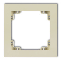 KARLIK DECO 44DR-1 Ramka uniwersalna pojedyncza z tworzywa DECO Pastel Matt