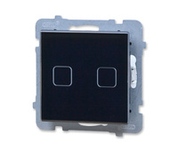 Ospel sonata touch łpd-2rs/m/32 włącznik dwugrupowy świecznikowy - dotykowy