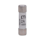 ETI Wkładka topikowa cylindryczna CH10x38 gG 2A/500V 002620001