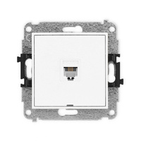 KARLIK ICON 25IGTBO-1  Gniazdo telefoniczne pojedyńcze  1xRJ11