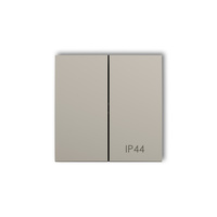KARLIK prod. uzupełniające 60MKLH-2 Klawisze podwójne do łączników IP 44 ICON, MINI (komplet dwóch sztuk)