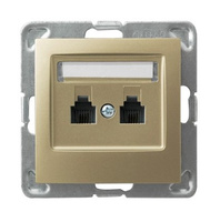 Ospel impresja GPT-2YN/m/28 Gniazdo telefoniczne podwójne niezależne