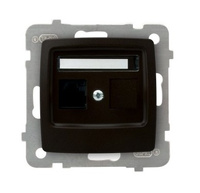 OSPEL KARO GPK-1S/K/m/40 Gniazdo komputerowe pojedyncze, kat. 5e MMC
