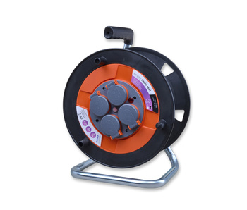 Orno pusty zwijak bębn ip44 4x2p+z 16a 230v bez kabla