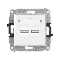 KARLIK MINI MCUSB-6  Ładowarka USB podwójna  2xUSB A