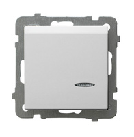 OSPEL AS ŁP-15GS/m/00 Łącznik hotelowy z podświetleniem pomarańczowym