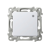 OSPEL SZAFIR ŁP-4Z/m/00 Łącznik krzyżowy biały