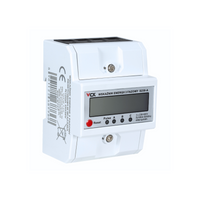 VCX Miernik energii elektrycznej S-238-A 3-fazowy 230V, 100A reset