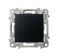 OSPEL SZAFIR ŁP-1Z/m/33 Łącznik jednobiegunowy czarny metalik