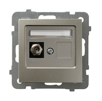 Ospel as GPA-1GF/m/45 Gniazdo antenowe typu F pojedyncze