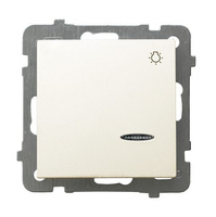 Ospel as ŁP-5GS/m/27 Łącznik zwierny "światło" z podświetleniem pomarańczowym