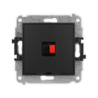 KARLIK MINI 12MGGBO-1  Gniazdo głośnikowe pojedyńcze