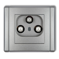 KARLIK FLEXI 7FGMU  Gniazdo multimedialne 3F DATA (UPC)