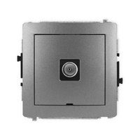 KARLIK DECO 11DGTVBO-1 Gniazdo antenowe pojedyńcze TV