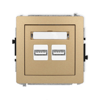 KARLIK DECO 8DCUSB-6 Ładowarka USB podwójna 2xUSB A