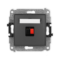 KARLIK MINI 28MGG-1  Gniazdo głośnikowe pojedyńcze