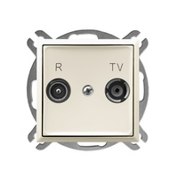 Ospel aria GPA-10UP/m/27 Gniazdo RTV przelotowe 10-dB