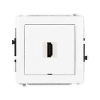 KARLIK DECO DHDMIBO-3  Gniazdo pojedyńcze  HDMI 2.0