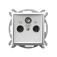 Ospel aria GPA-USP/m/00 Gniazdo RTV-SAT przelotowe