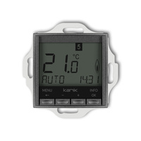 KARLIK MINI 11MRT-3.1 Mechanizm uniwersalnego elektronicznego tygodniowego regulatora temperatury (podświetlenie białe)
