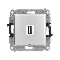 KARLIK MINI 7MGUSBBO-1  Gniazdo pojedyńcze  USB A-A 2.0