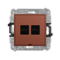 KARLIK ICON 63ICUSBBO-7 Mechanizm ładowarki USB podwójnej 2xUSB C, 20W max., bez pola opisowego