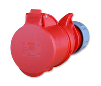 Pce 225-6 shark gniazdo siłowe przen 32a 5p 400v 3p+z+n