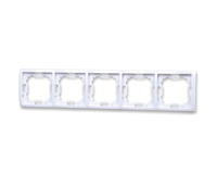 Kontakt simon basic bmr5/11 ramka pięciokrotna