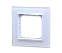 Ospel sonata touch r-1rgc/31/00 ramka pojedyncza szklana 4mm 1-krotna