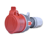 ELEKTROMET GPP16/5 GNIAZDO SIŁOWE PRZENOŚNE 16A IP44 400V 3P+N+Z