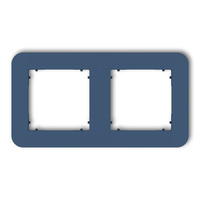 KARLIK MINI 64MRTZ-2 Ramka uniwersalna podwójna zaokrąglona z tworzywa