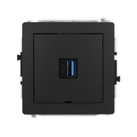 KARLIK DECO 12DGUSBBO-5  Gniazdo pojedyńcze  USB A-A 3.0