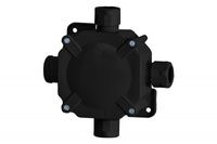 F-ELEKTRO Puszka herm. 11/P 122x44x105 IP67 czarna F1.0173