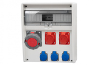 F-ELEKTRO 74182.197 Rozdzielnica  ULISSE 17M 2x32/5, 63/5, 3x230V