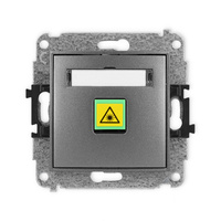 KARLIK ICON 11IGOP-1  Gniazdo światłowodowe optyczne pojedyńcze