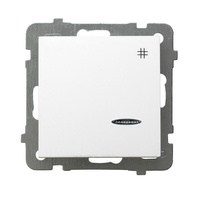 Ospel as ŁP-4GS/m/00 Łącznik krzyżowy z podświetleniem pomarańczowym