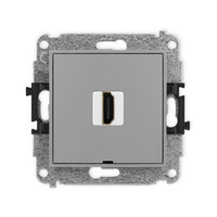 KARLIK MINI 27MHDMIBO-3  Gniazdo pojedyńcze  HDMI 2.0