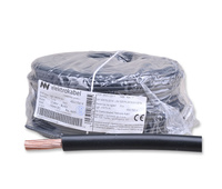 Przewód linka kabel H07V-K LGY 6mm2 450/750 V czarny ELEKTROKABEL 5907702814025 100 mb