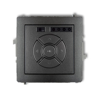 KARLIK DECO 11DSR-6 Elektroniczny sterownik roletowy (przycisk centralny/dodatkowy)