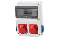 F-ELEKTRO F3.0858 Rozdzielnica LAGO 10M 16/5, 32/5, 2x230V