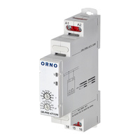 Przekaźnik czasowy Economic, opóźnione załaczenie, uniwersalne zasilanie