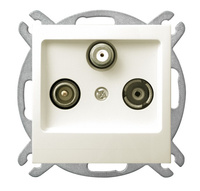 Ospel impresja GPA-YSP/m/27 Gniazdo RTV-SAT przelotowe