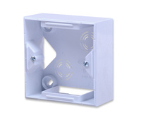 OSPEL ARIA PNP-1U/00 Puszka instalacyjna pojedyncza biała