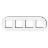 KARLIK MINI MRTO-4 Ramka uniwersalna poczwórna okrągła z tworzywa