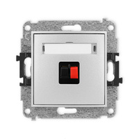 KARLIK ICON 7IGG-1  Gniazdo głośnikowe pojedyńcze