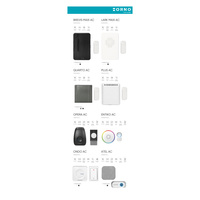 Tablica ekspozycyjna - dzwonki przewodowe i bezprzewodowe, 40x115cm